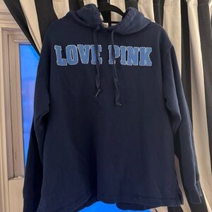 VS PINK Vintage Inspired Hoodie Logo